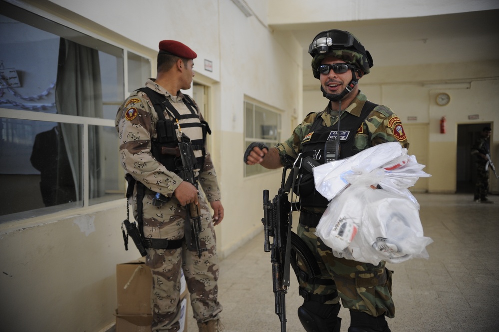 School for the deaf and mute in Mosul