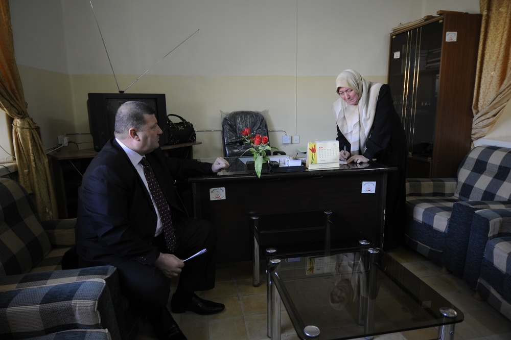 School for the deaf and mute in Mosul