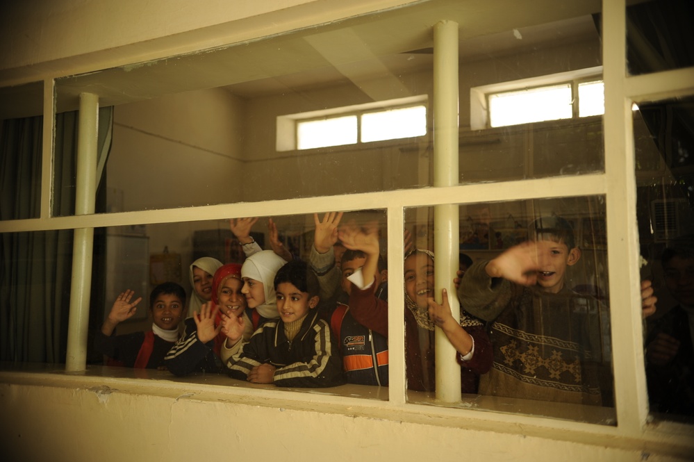 School for the deaf and mute in Mosul