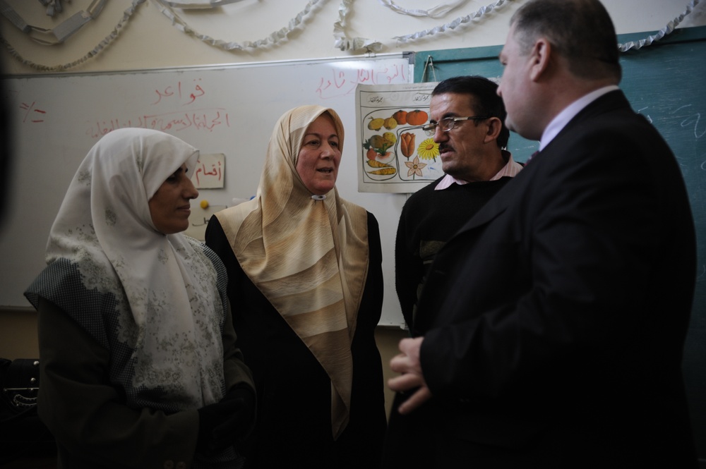 School for the deaf and mute in Mosul