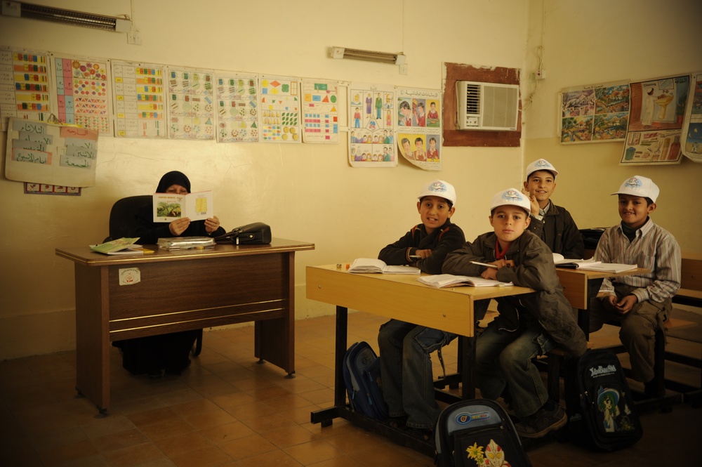 School for the deaf and mute in Mosul