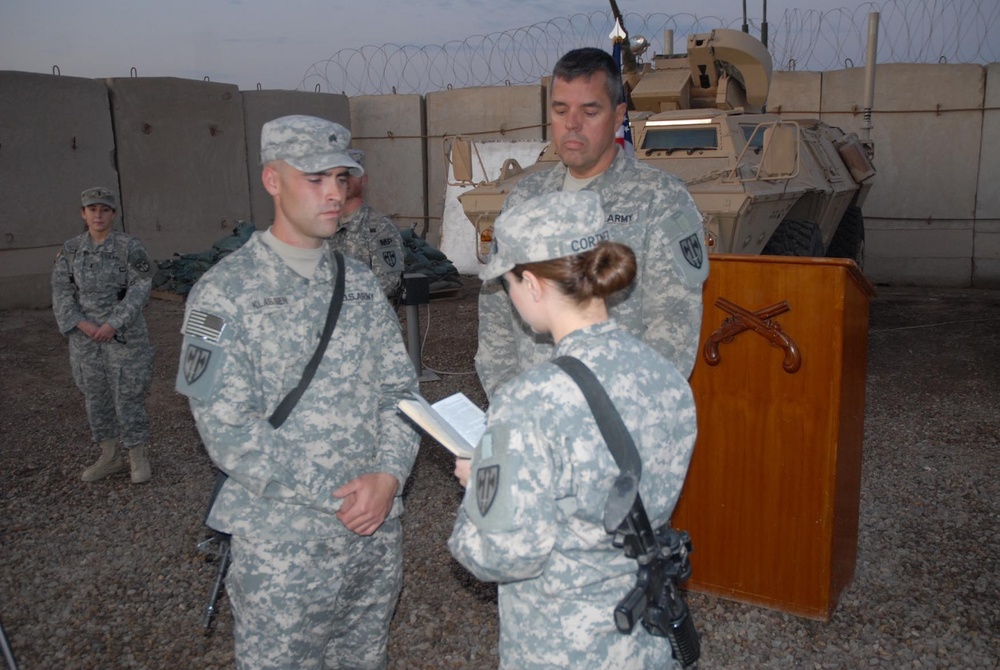 Soldiers share name tags