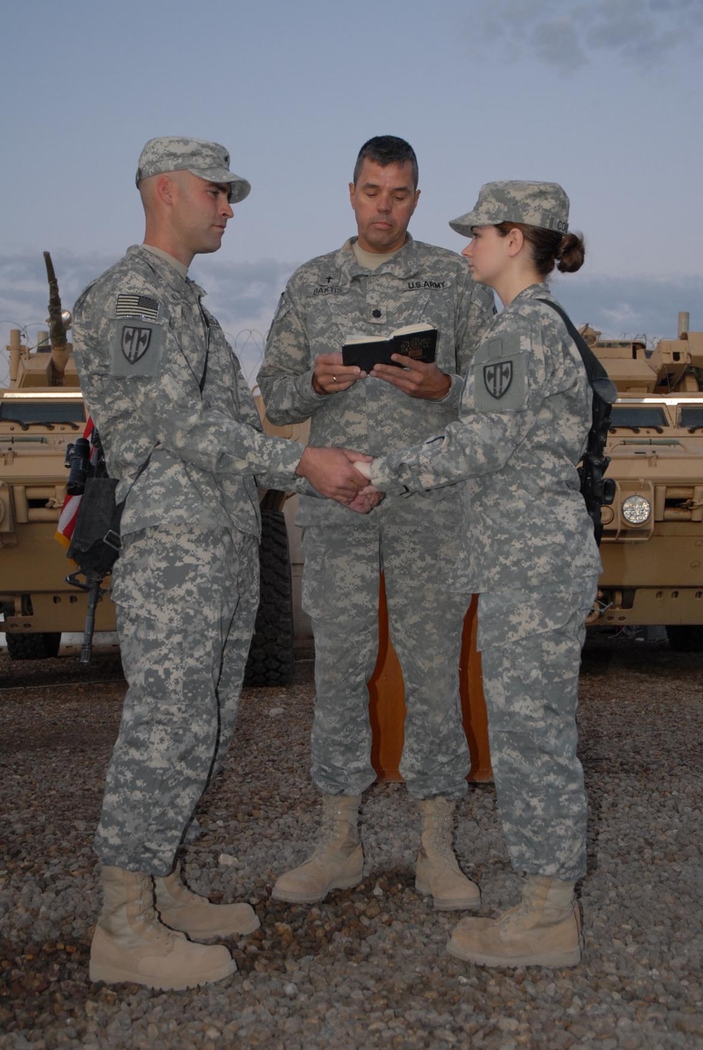 Soldiers share name tags