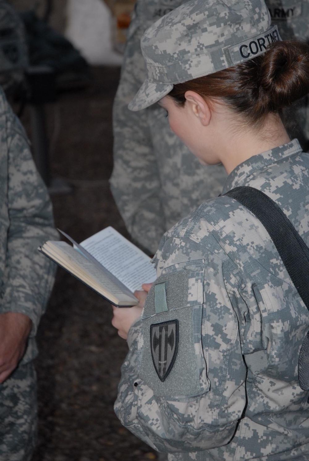 Soldiers share name tags