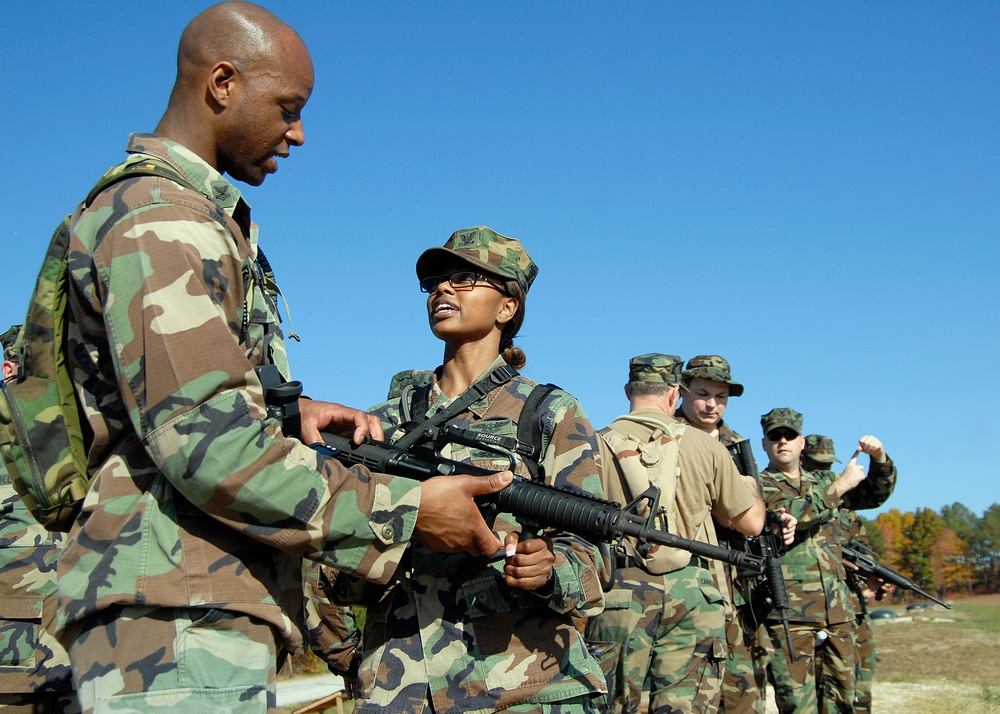 Training at Fort Pickett