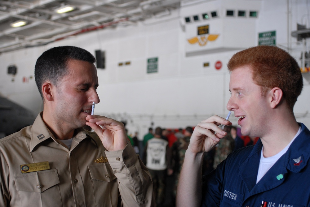 Operations aboard USS Ronald Reagan