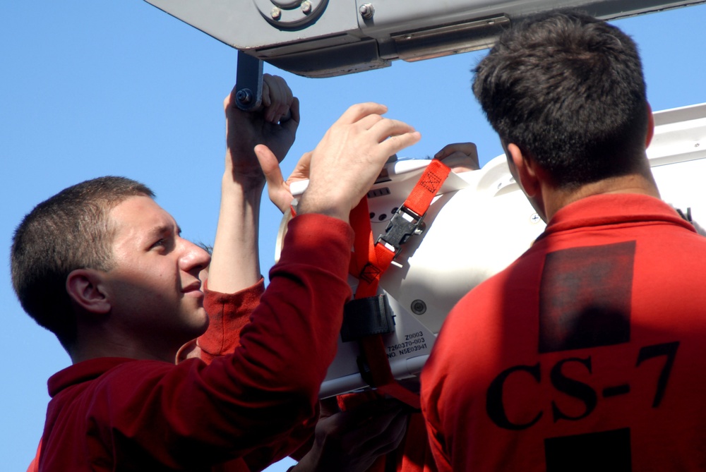 Operations aboard USS Ronald Reagan