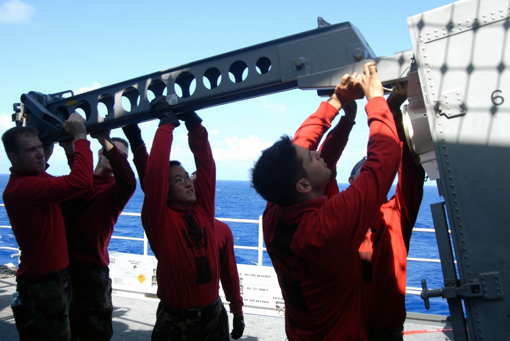 Operations aboard USS Ronald Reagan