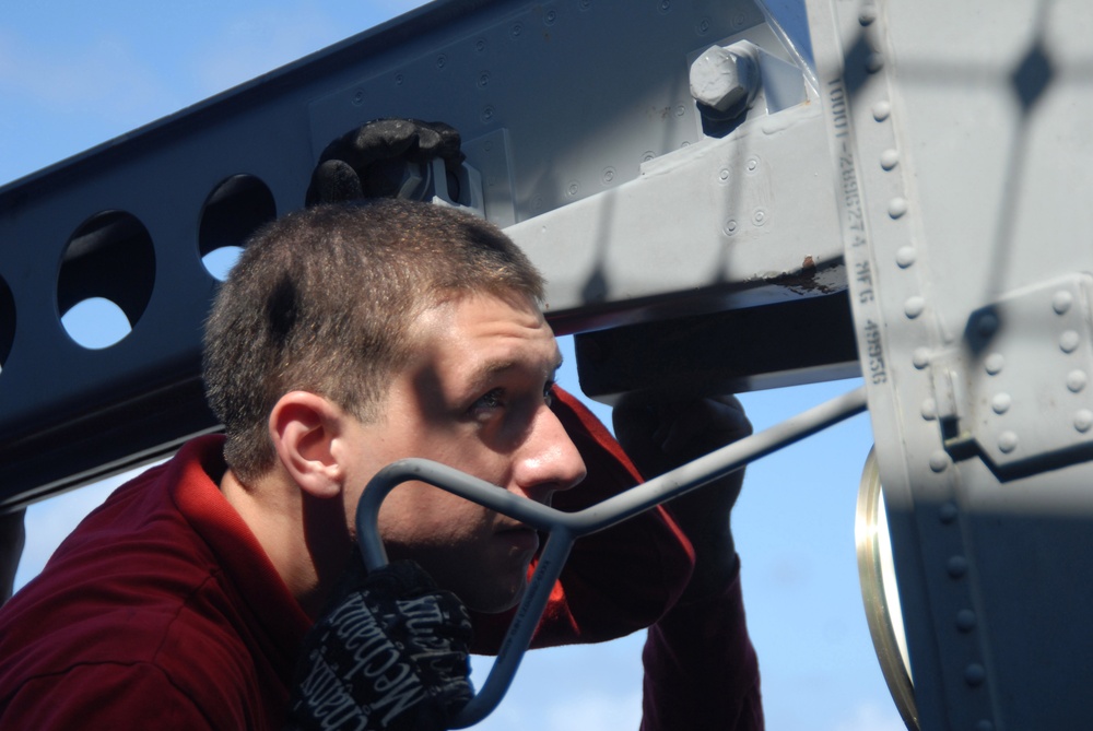 Operations aboard USS Ronald Reagan