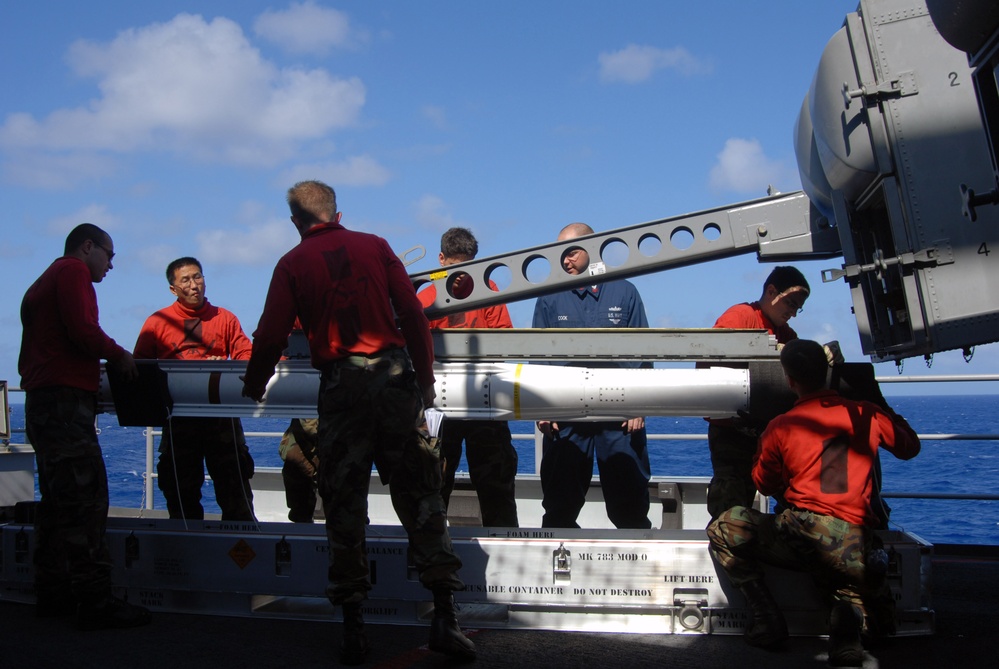 Operations aboard USS Ronald Reagan