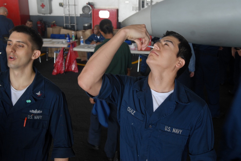 Operations aboard USS Ronald Reagan