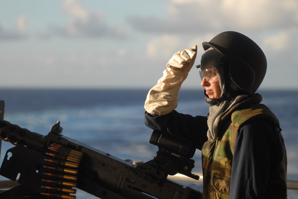 Operations aboard USS Ronald Reagan