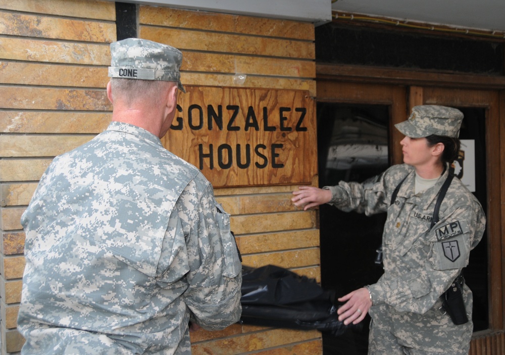 Combined Security Transition Command-Afghanistan honors fallen Texas Guardsman with building dedication