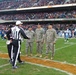 Soldiers and Other Service Members Recognized at the Chicago Bears Veterans Day Game