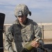 Regulars lob mortar rounds at Forward Operating Base Falcon