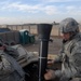 Regulars lob mortar rounds at Forward Operating Base Falcon