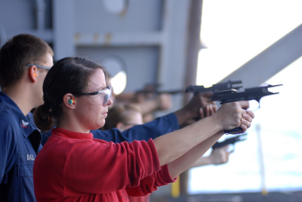 Aboard USS Reagan