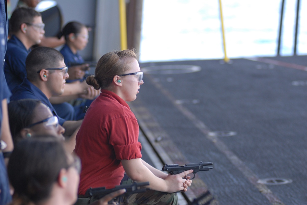 Aboard USS Reagan