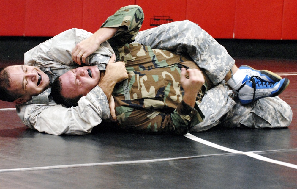 Hand to hand combat engages strength and strategy - A Soldier's first-hand account of a combat class