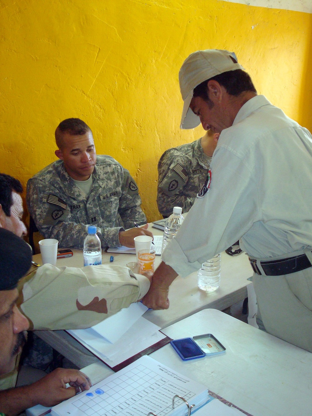 Hammer Co. transitions to over-watch as government of Iraq conducts their first pay day