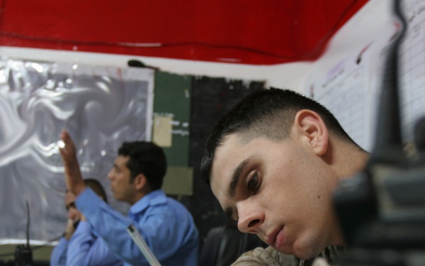 Standing watch in Karmah