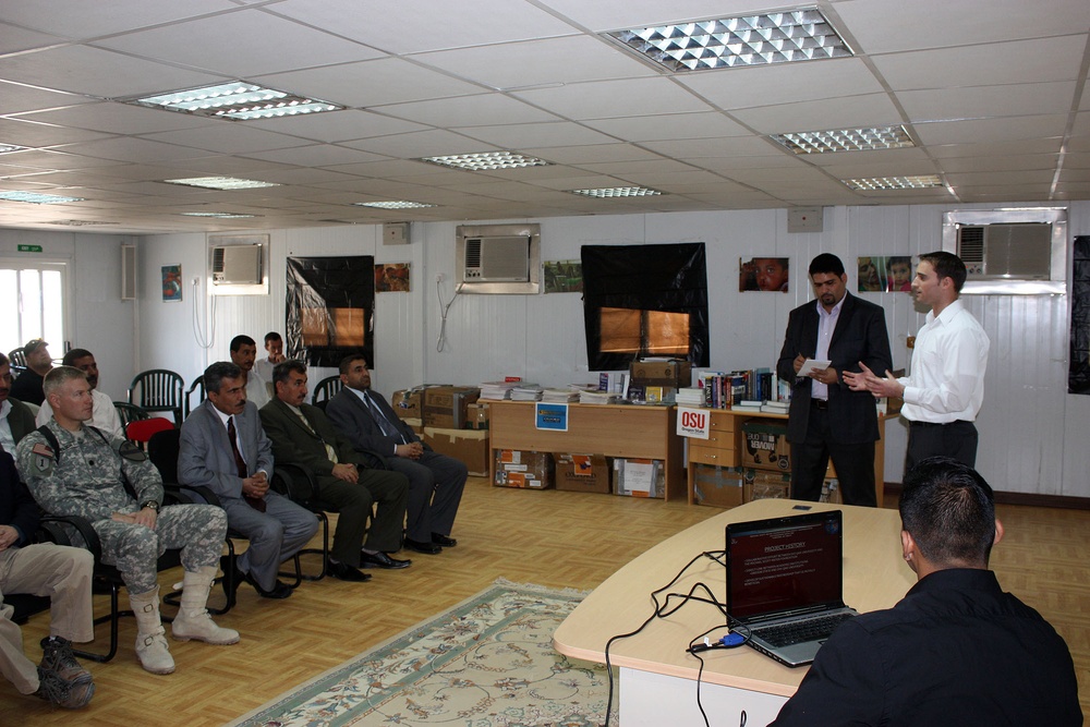 Oregon State, Dhi Qar University begin relationship