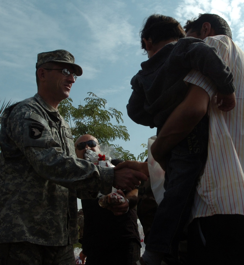 Strike troops release former detainees back into society