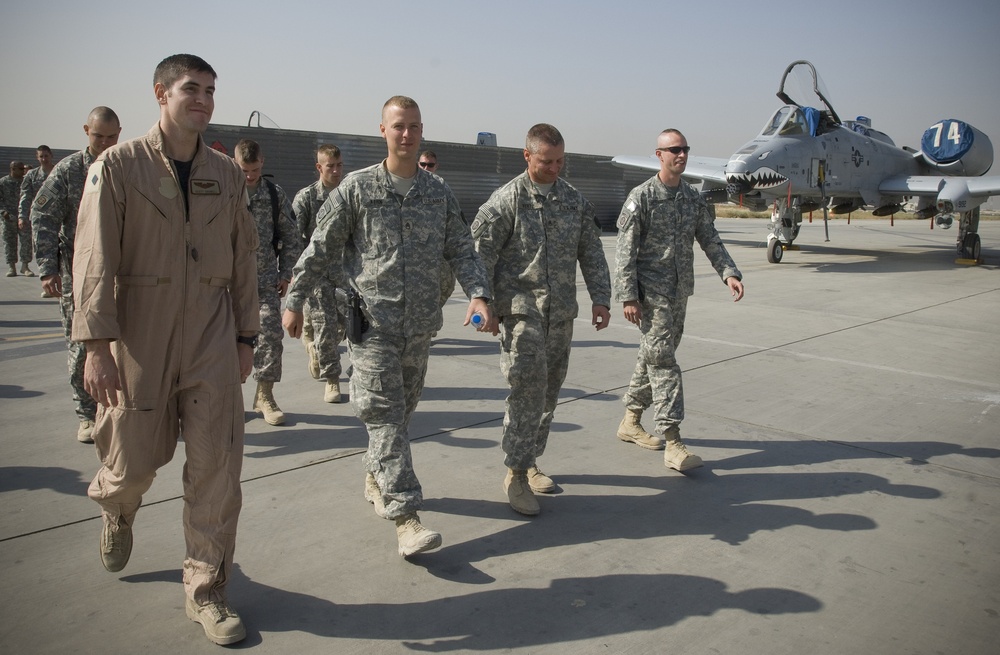 Air Support Unites Airmen, Soldiers in Afghanistan