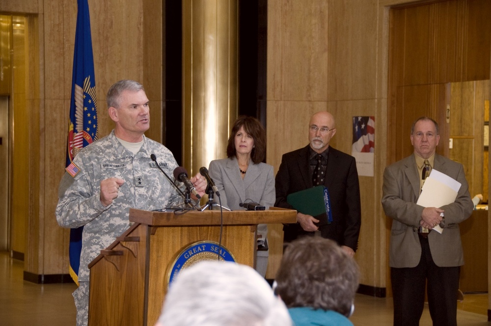 North Dakota First Lady, Businesses Gather to Show Support of North Dakota National Guard