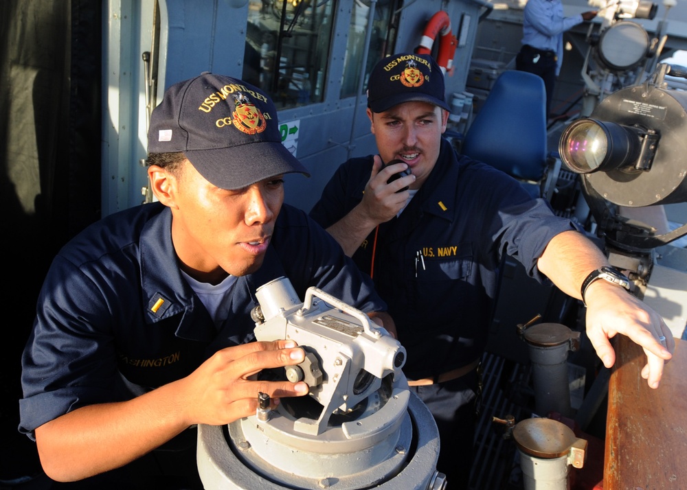 Operations of USS Monterey