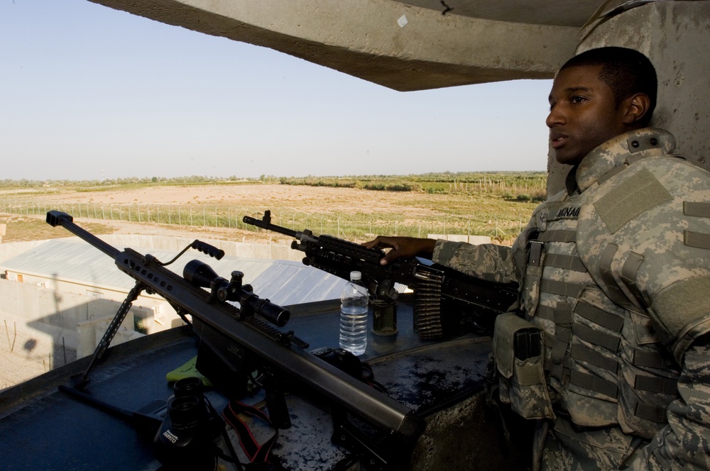 532nd Expeditionary Security Forces Squadron Airmen Provide First Line of Defense