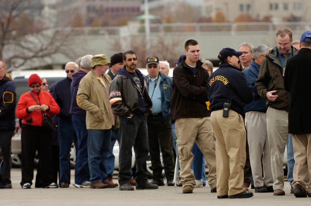 USS Freeedom makes Port Visit to Cleveland