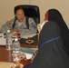 Iraqi women, U.S. Soldier meet to discuss grant proposals