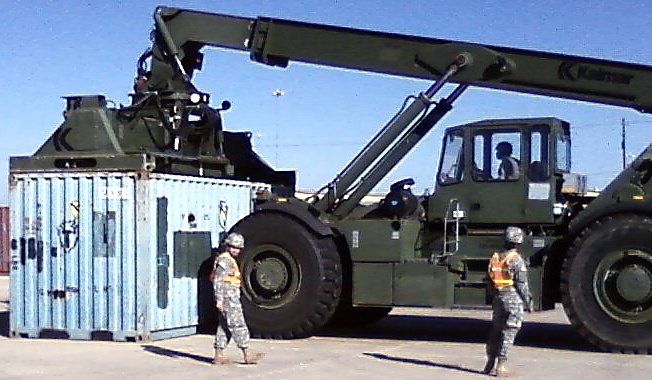 15th Sustainment Brigade 1st to push brigade &quot;fort to port&quot;