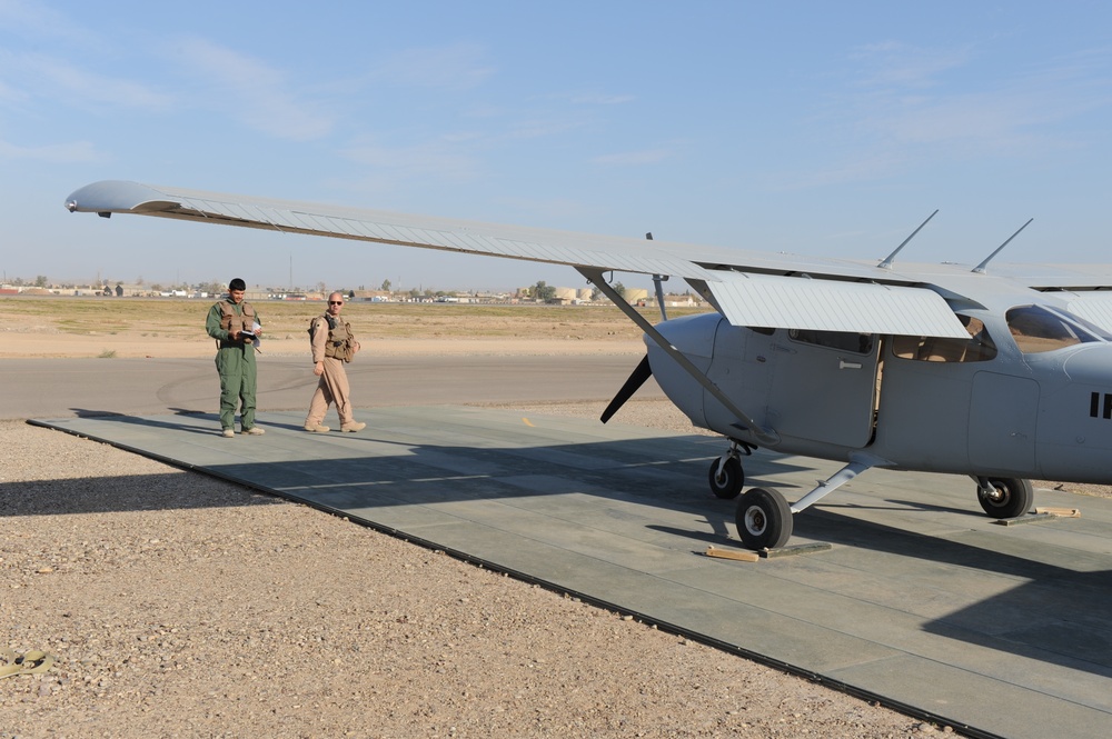 Iraqi Air Force learns to fly