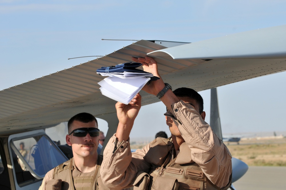 Iraqi Air Force learns to fly