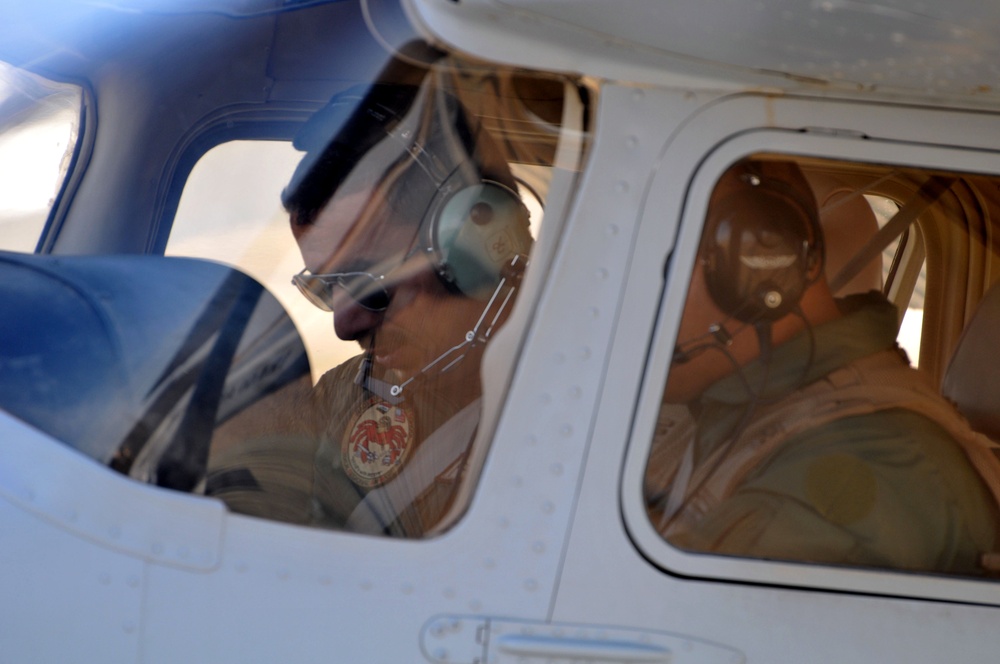 Iraqi Air Force learns to fly