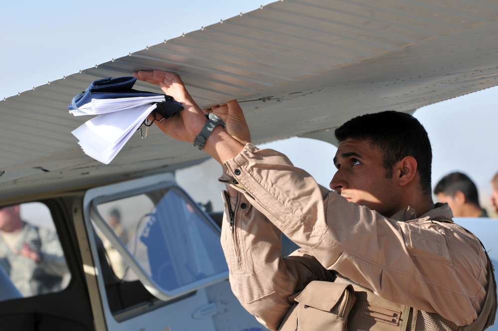 Iraqi Air Force learns to fly