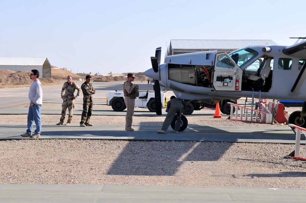 Iraqi Air Force learns to fly