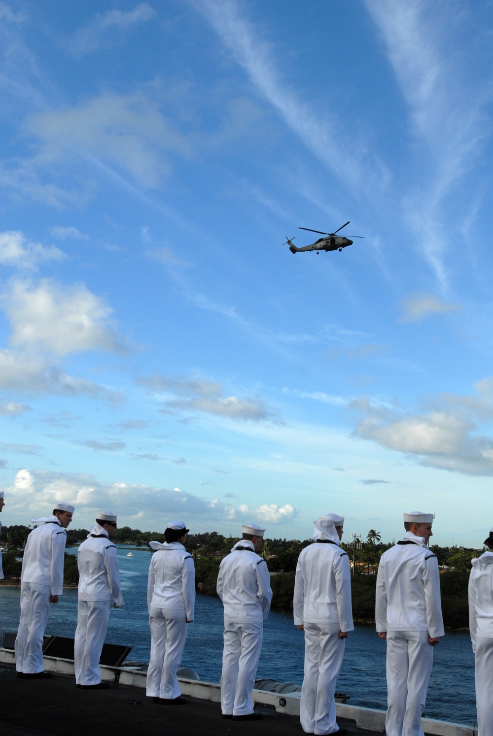 USS Ronald Reagan in Pearl Harbor