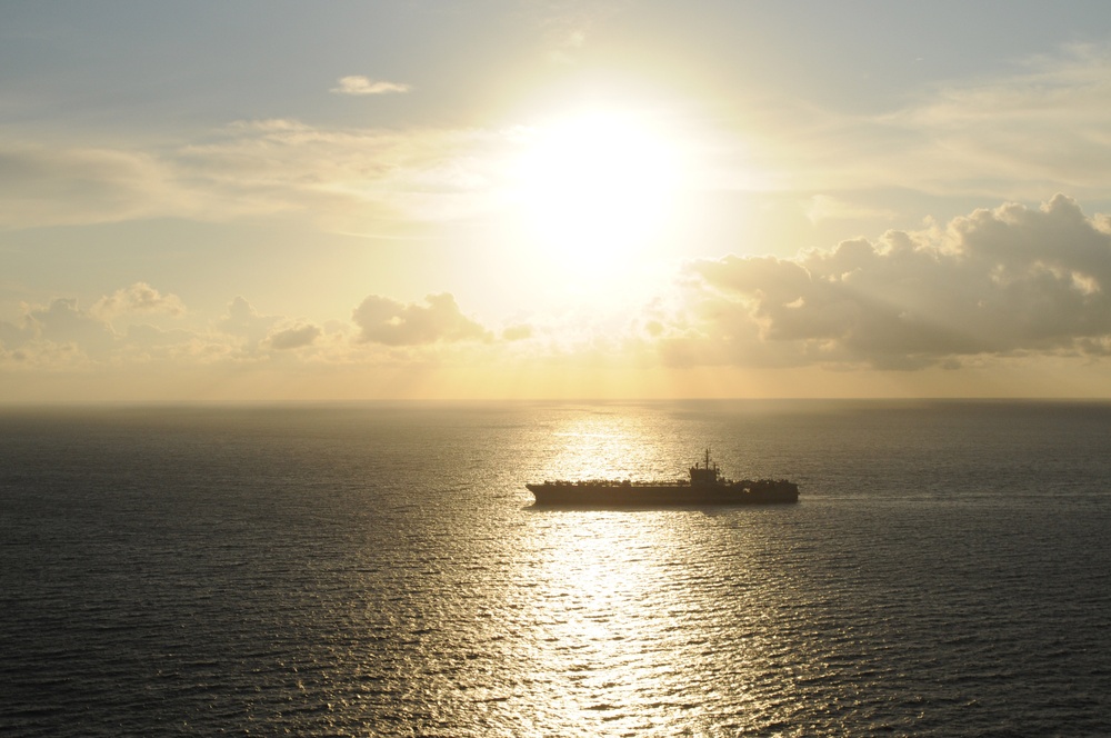 Sunrise in Pearl Harbor