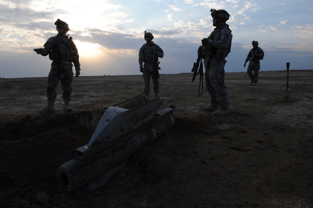 Rocket found in Samarra