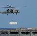 Vertical replenishment aboard USS Ronald Reagan