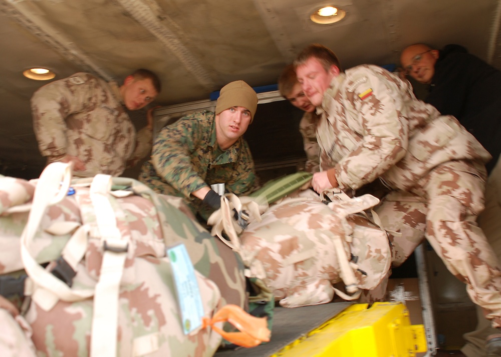 U.S. Marine Forces - Europe strategic mobility office lends coalition nations a logistical helping hand