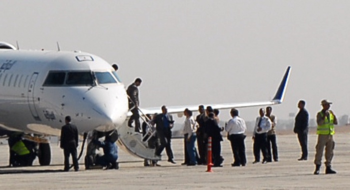 First commercial airliner lands in Najaf