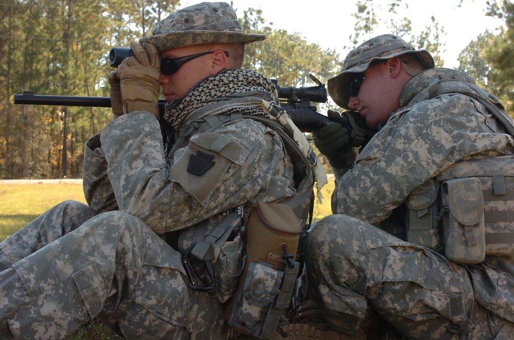 Pennsylvania National Guard Snipers