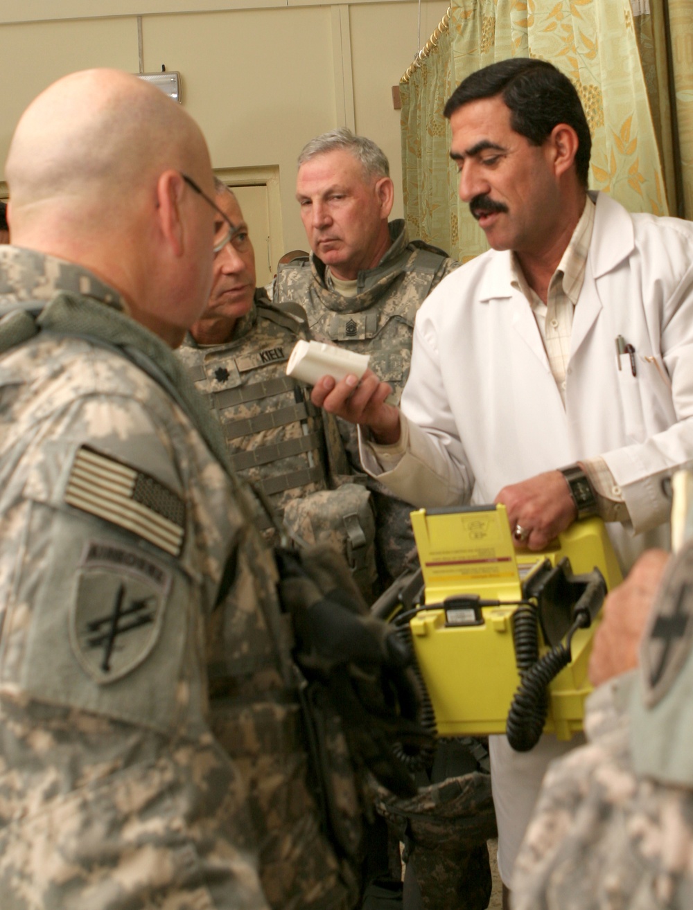 U.S. military begins partnership with Haditha Hospital