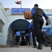 Walking patrol in Shurta market