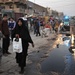 Walking patrol in Shurta market