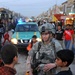 Walking patrol in Shurta market